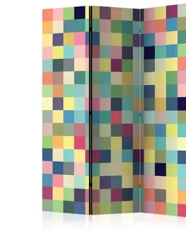 Paravány Paraván Millions of colors Dekorhome 135x172 cm (3-dílný)