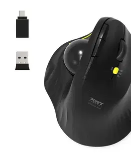 Elektronika PORT CONNECT bezdrátová ergonomická myš ERGONOMIC TRACKBALL