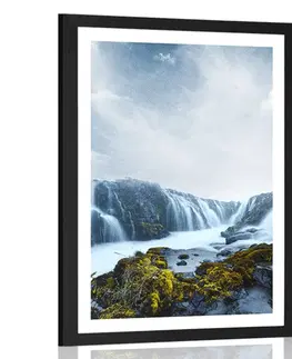 Příroda Plakát s paspartou vznešené vodopády