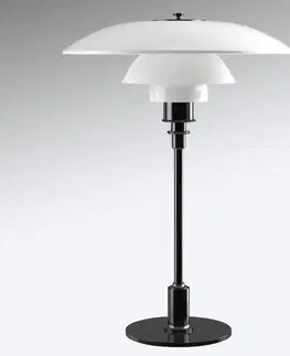 Stolní lampy na noční stolek Louis Poulsen Louis Poulsen PH 3 1/2-2 1/2 stolní lampa černá