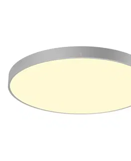 LED stropní svítidla BIG WHITE (SLV) MEDO 90 stropní nástavbové svítidlo, kulaté, 2700/3000/4000K, 79W, fáze, 110°, šedá 1007327