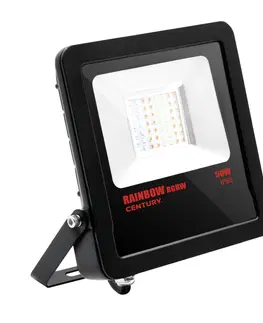 LED reflektory CENTURY RAINBOW LED Floodlight 50W  RGB IP65 + dálkový ovladač