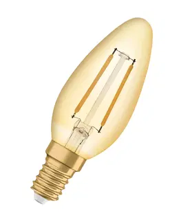 LED žárovky OSRAM Vintage 1906 LED CL B FIL GOLD 22 non-dim 2,5W/824 E14