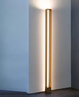 Stojací lampy NEMO Stojací lampa Nemo Tru LED 2 700 K, zlatě lakovaná