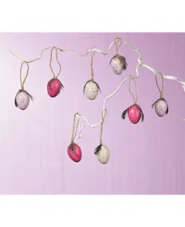 Drobné dekorace 8 dekorativních vajíček
