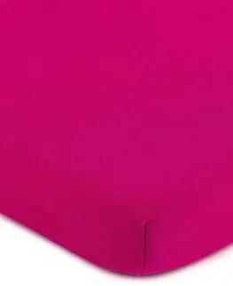 Prostěradla 4Home jersey prostěradlo růžová, 180 x 200 cm