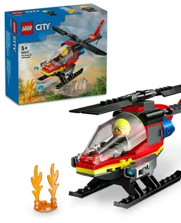 Hračky LEGO LEGO -  City 60411 Hasičský záchranný vrtulník