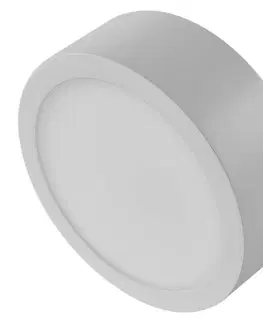 LED stropní svítidla EMOS LED svítidlo NEXXO bílé, 12 cm, 7,6 W, teplá/neutrální bílá ZM5123