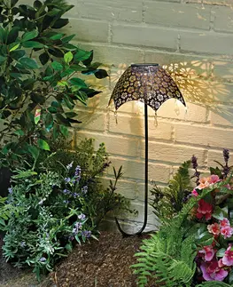 Dekorace na balkon a zahradu Solární světlo Deštník