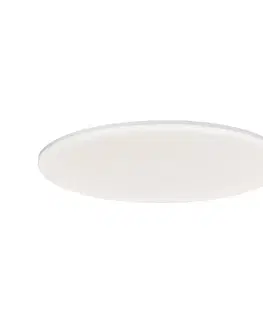 Stropní svítidla Brilliant Koupelnové stropní svítidlo LED Colden, bílé, zapnuto/vypnuto, Ø 45 cm