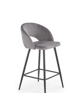 Barové židle HALMAR Barová židle Ivy6 šedá