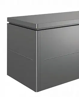 Úložné boxy Biohort Designový účelový box LoungeBox (tmavě šedá metalíza) 200 cm (2 krabice)