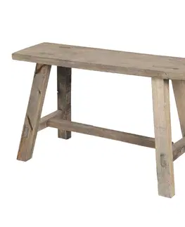Stoličky Dřevěná dekorační stolička Nel – 60*18*24 cm Clayre & Eef 6H1955