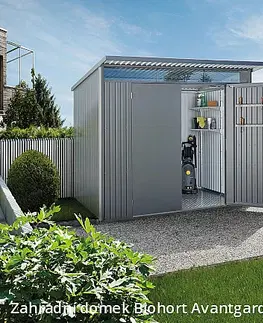 AVANTGARDE Biohort Zahradní domek BIOHORT Avantgarde A5 duo 260 × 180 cm (šedý křemen metalíza)