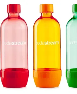 Sodastream a další výrobníky perlivé vody SodaStream Lahev TriPack 1l ORANGE/RED/GREEN 