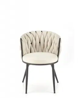 Židle Jídelní křeslo K516 Halmar Béžová