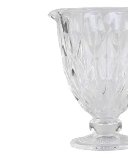 Džbány Džbán ze silnějšího skla s dekorem Diamond cut - 15*19,5cm  Chic Antique 61066500 (61665-00)