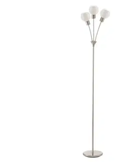 Lampy Eglo Eglo - LED Stojací lampa MY CHOICE 3xE14/4W/230V chrom/bílá 