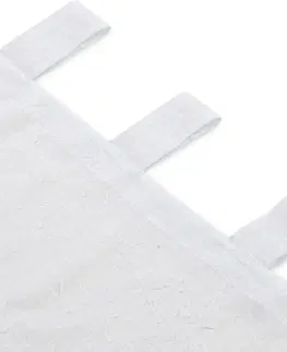 Záclony HOMEDE Záclona Romantic s poutky bílá, velikost 140x275