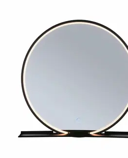 LED nástěnná svítidla PAULMANN LED zrcadlo s osvětlením Miro IP44 měnitelná bílá 230V 10,5W zrcadlo/černá mat