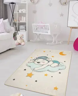 Koberce a koberečky Conceptum Hypnose Dětský koberec Sleep 100x160 cm béžový
