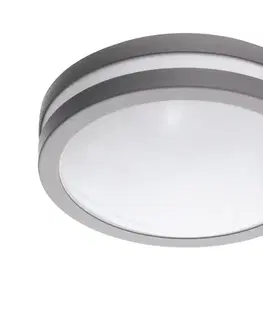 Svítidla Eglo Eglo 33572 - LED Stmívatelné koupelnové svítidlo LOCANA-C 14W/230V IP44 stříbrná 