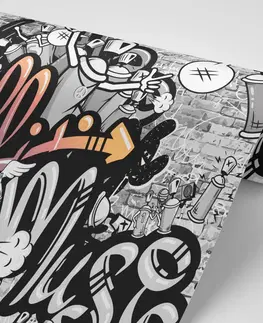 Samolepící tapety Samolepící tapeta moderní graffiti umění