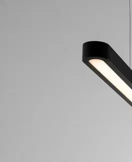 LED lustry a závěsná svítidla Artemide Talo závěsné LED 120 - matná černá 1923080A