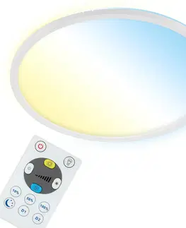 Inteligentní stropní svítidla Briloner LED stropní svítidlo Slim S stmívatelné CCT bílé Ø 45 cm