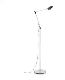 LED stojací lampy LED Stojací lampa Ideal Lux Futura PT1 alluminio 204956 10W šedá