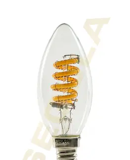 LED žárovky Segula 55300 LED svíčka spirála stmívaní do teplé čirá E14 3,3 W (21 W) 200 Lm 2.000-2.700 K