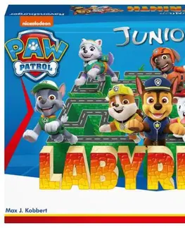Hračky společenské hry RAVENSBURGER - Labyrinth Junior Tlapková Patrola