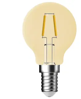 LED žárovky NORDLUX LED žárovka kapka E14 G45 MINI GLOBE 4,8W zlatá 2080161458