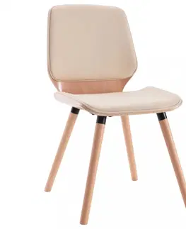Židle Jídelní židle 2 ks Dekorhome Bílá