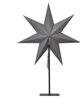 Vánoční světelná hvězda STAR TRADING Stojící hvězda Ozen 75 cm