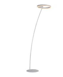 Stojací lampy Paul Neuhaus LED stojací lampa Titus, stmívatelná, bílá