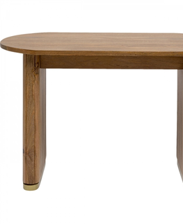 Stoly z masivu KARE Design Toaletní stolek Grace - dřevěný, 110x55cm