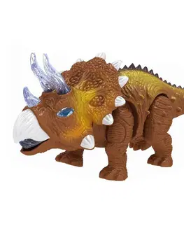 Hračky RAPPA - Dinosaurus chodící se zvukem a světlem - Triceratops