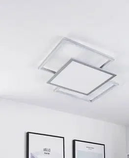 Stropní svítidla Lucande Lucande Ciaran LED stropní svítidlo, čtverec, CCT