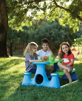 Zahradní stolky Pikniková lavice pro děti 89,5 x 84,5 x 48 cm polypropylen