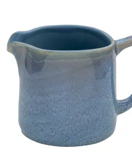 Džbány Modrý keramický džbánek - 16*10*10 cm Clayre & Eef 6CE1358BL