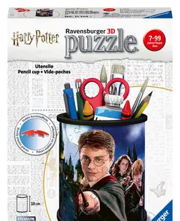 Hračky puzzle RAVENSBURGER - Stojan na tužky Harry Potter 54 dílků