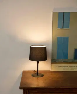 Designové stolní lampy FARO CONGA S černá stolní lampa