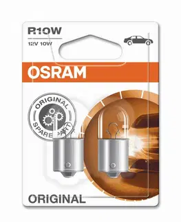 Autožárovky OSRAM R10W 5008-02B, 10W, 12V, BA15s blistr duo box