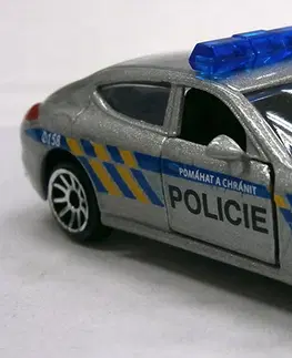 Hračky MAJORETTE - Policejní Auto Kovové, Česká Verze