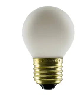 Stmívatelné LED žárovky Segula SEGULA LED žárovka 24V E27 3W 922 Golfball mat dim