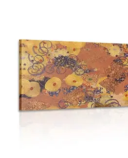 Abstraktní obrazy Obraz abstrakce inspirovaná G. Klimtem