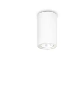 Moderní bodová svítidla Stropní bodové svítidlo Ideal Lux Tower PL1 Small Round 155869 GU10 1x35W 7cm