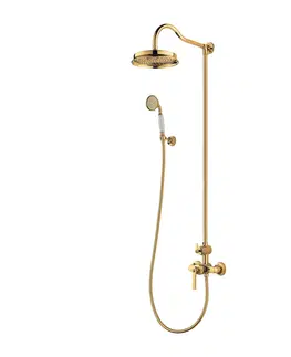 Sprchy a sprchové panely OMNIRES ARMANCE sprchový sloup zlatá /GL/ AM5244GL