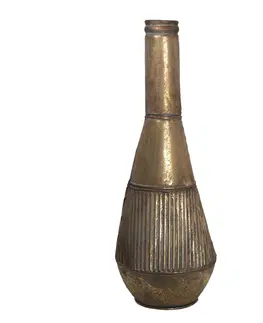 Dekorativní vázy Měděná retro dekorační váza - Ø 22*61 cm Clayre & Eef 6Y4554